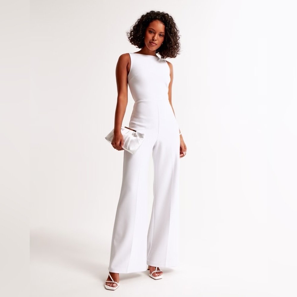 Abercrombie Slash Clasp-Back Jumpsuit